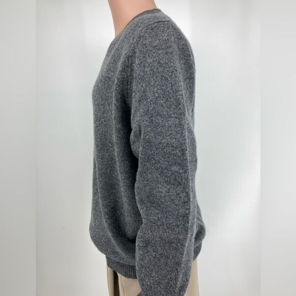 Grant Thomas 100% Pure Wool Grey Men’s Sweater L - Picture 4 of 9